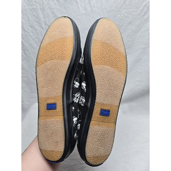 Keds Disney Minnie Mouse Print Canvas Sneaker Shoe Black Red Womens Size 8.5 - Picture 8 of 9